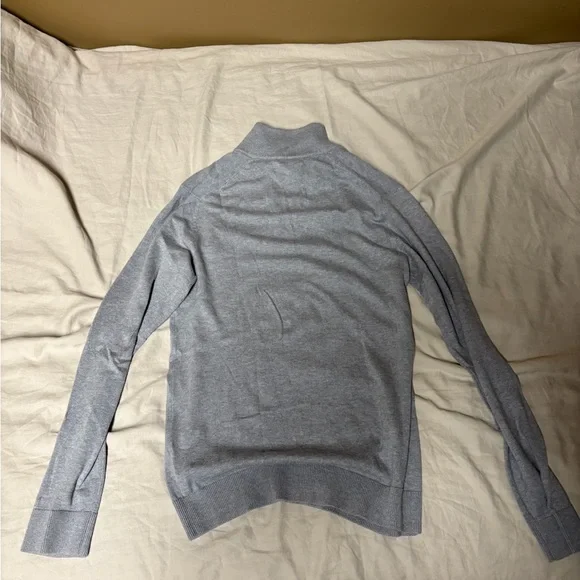 RW&CO. Men's Light Gray Zip-Up Sweater - Picture 6 of 6